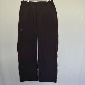 Patagonia womens black roll up or down straight leg hiking pants
